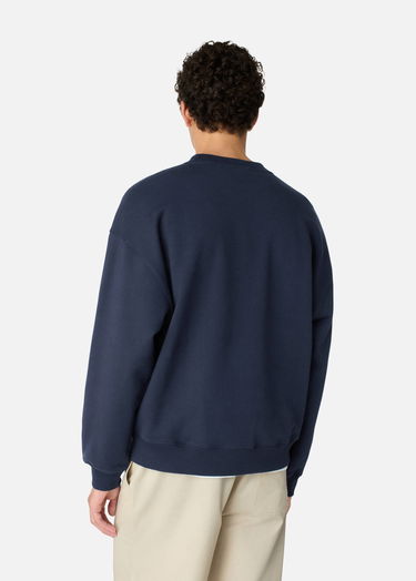 Суитчър AXEL ARIGATO Navy Blue Embroidered Sweatshirt Синьо | A3000002, 3