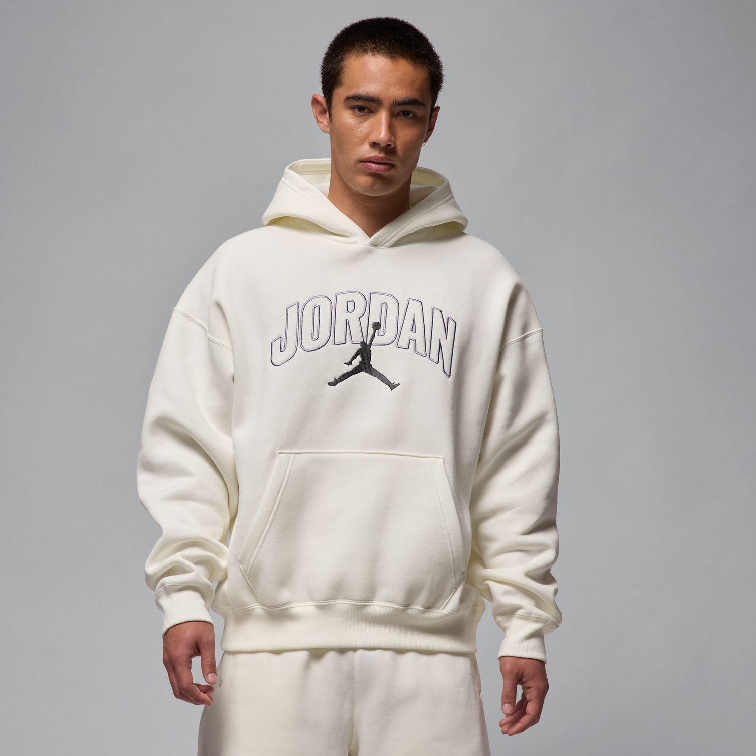 Суитчър Jordan Jordan Brooklyn Fleece Relaxed Hoodie Бяло | IB7241-133, 1