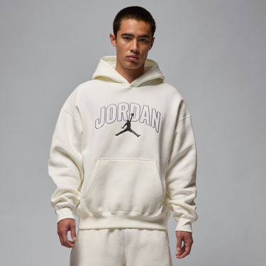 Суитчър Jordan Jordan Brooklyn Fleece Relaxed Hoodie Бяло | IB7241-133, 1