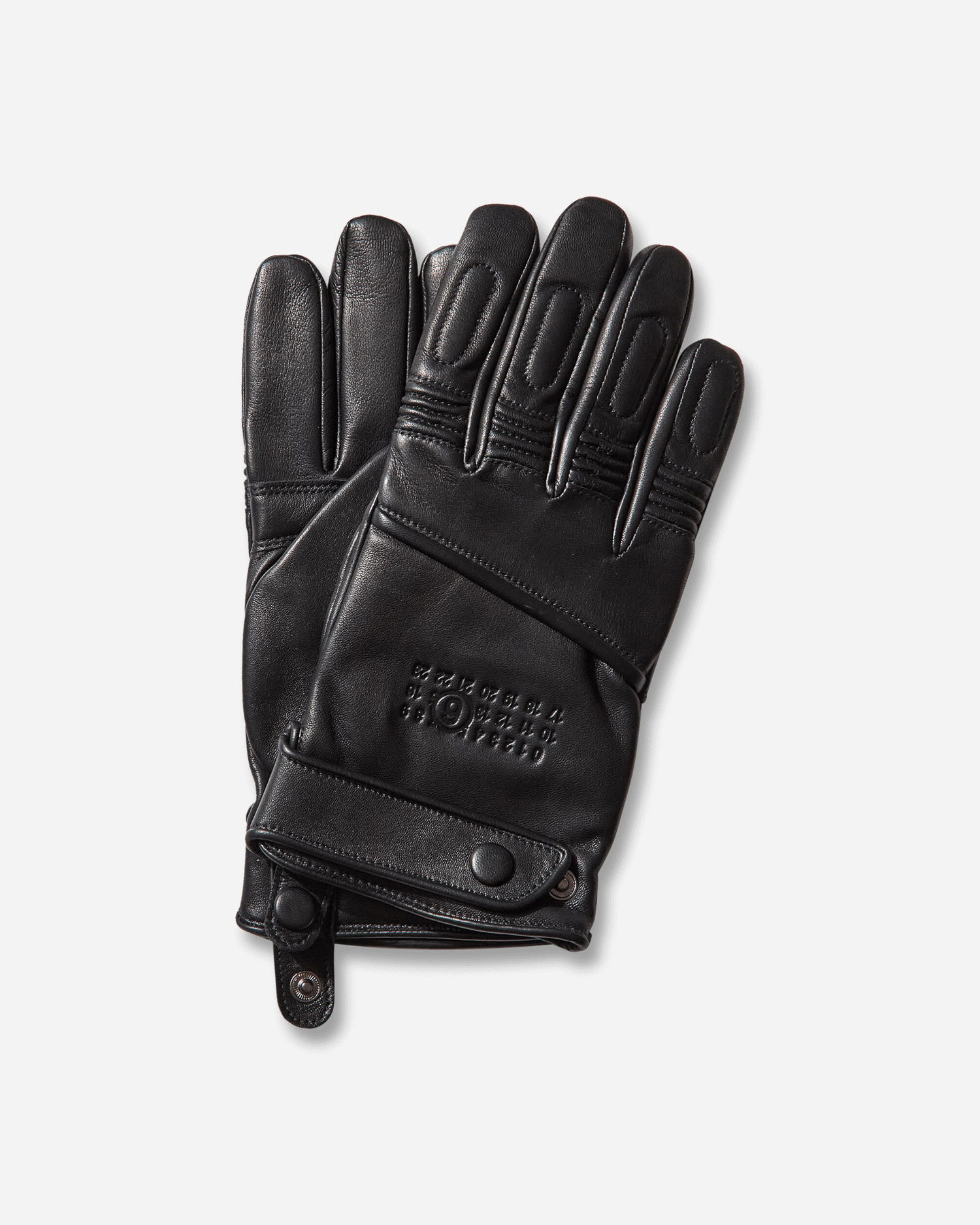 Ръкавици Maison Margiela Agnelle Leather Gloves Черно | SH2TS0003 900, 0