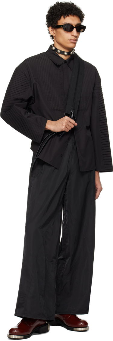 Спортни панталони Han Kjøbenhavn Han Kjobenhavn Oversized Track Pants Черно | M-133661, 3