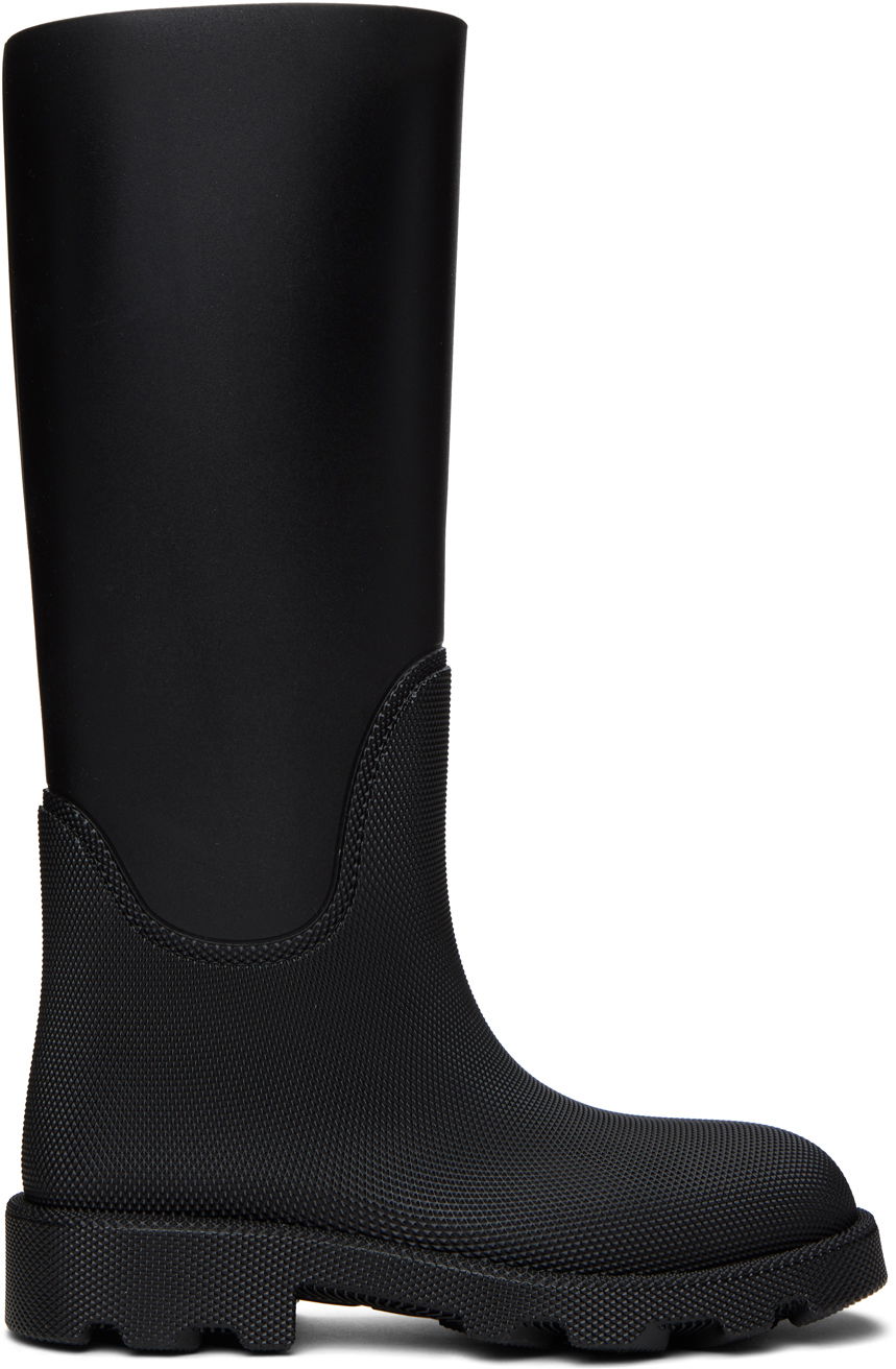 Кецове и обувки Burberry Rubber Marsh High "Black" Черно | 8074596, 0