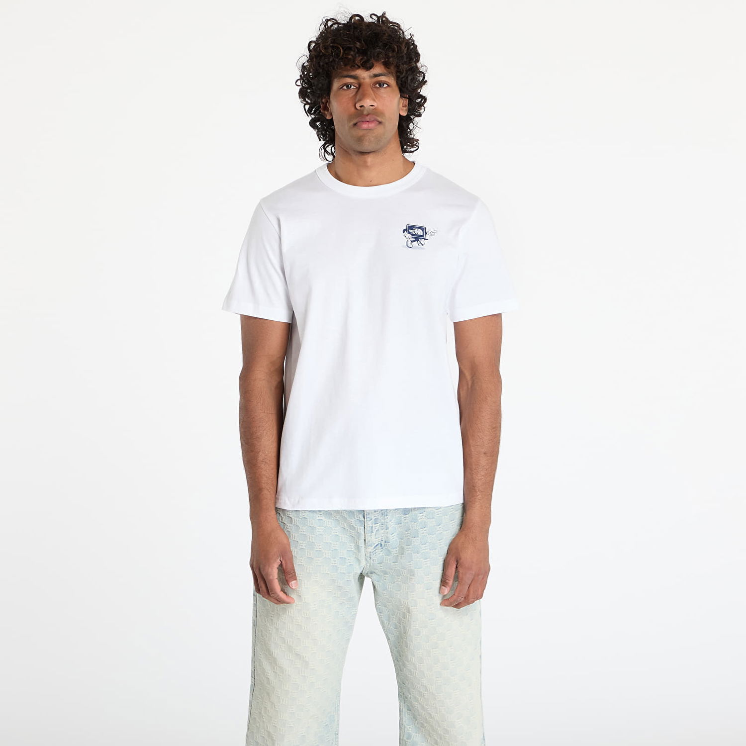 Тениска The North Face The North Face Cartoon Logo Relaxed T-Shirt Бяло | NF0A8C30FN41, 0