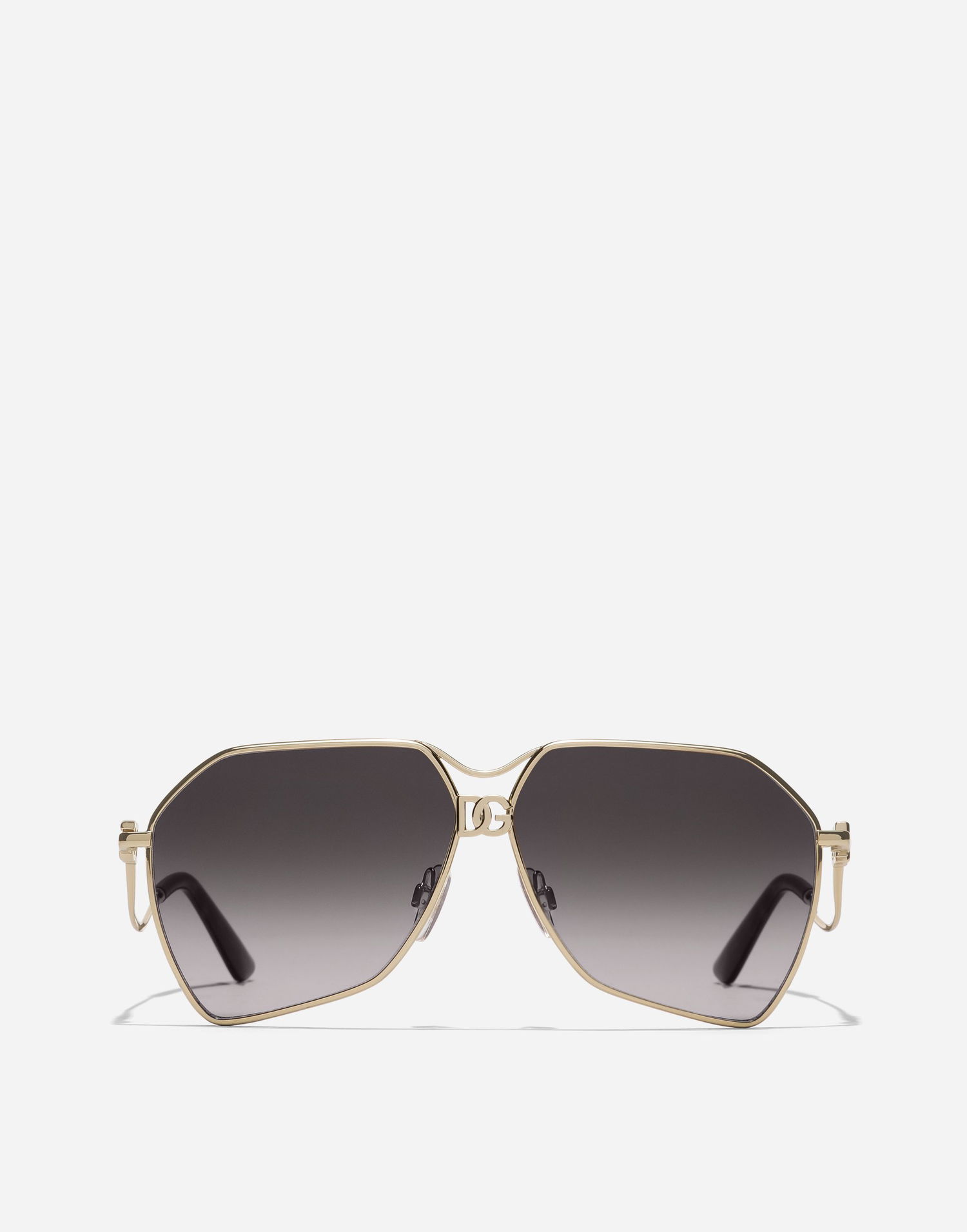 Слънчеви очила Dolce & Gabbana Dg Filo Geometric Metal-Frame Gradient Lens Sunglasses New Arrivals Onesize Металик | VG2326VM2799V000, 0
