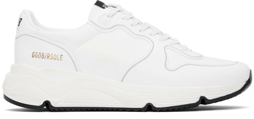 Кецове и обувки Golden Goose Golden Goose Bio-Based Running Sole Бяло | GMF00126.F003953.10100
