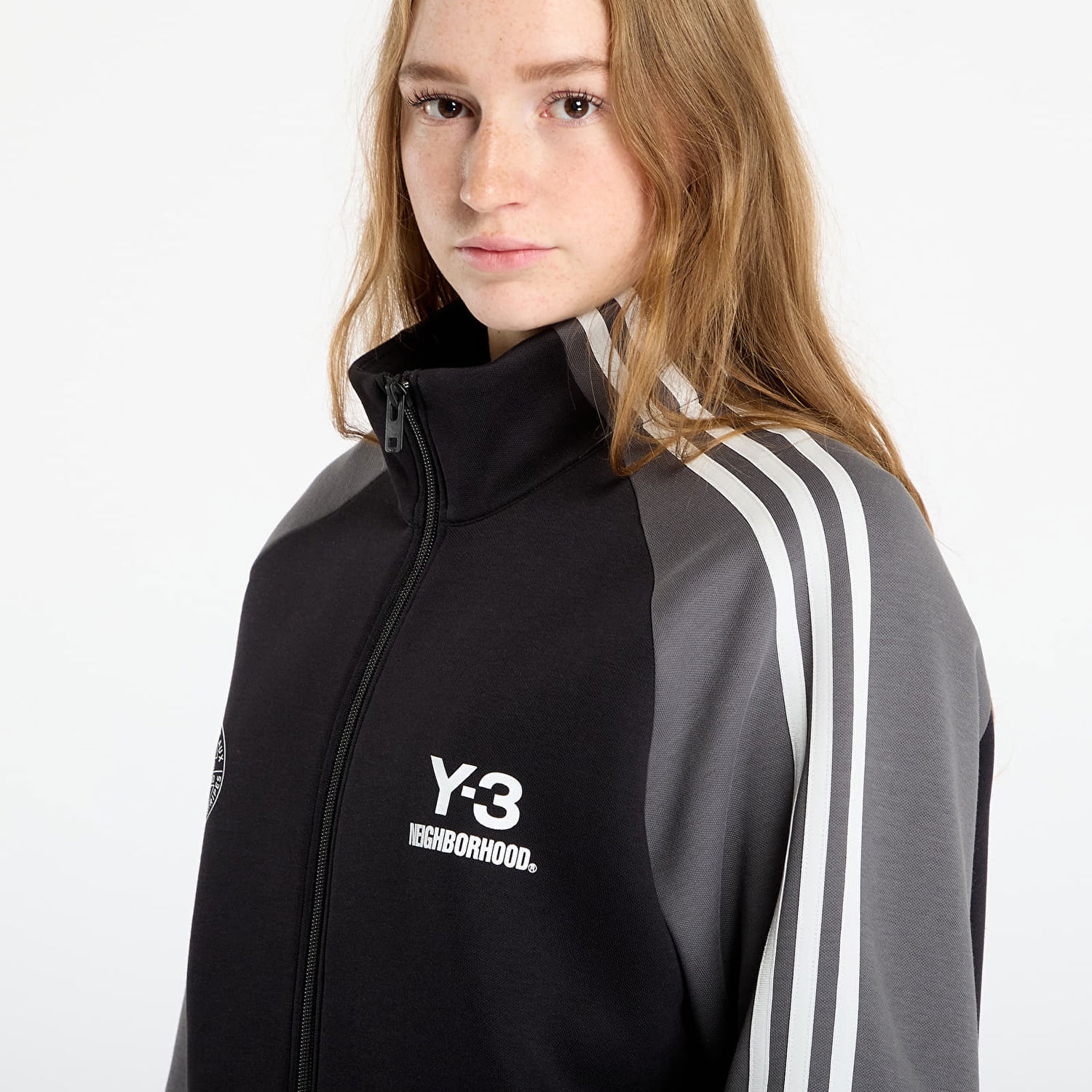Суитчър Y-3 Y-3 x Neighborhood Track Top Сиво | JW6993, 1