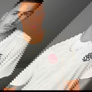 Фланелка adidas Originals FC Bayern Lifestyler Бяло | HR3726, 2