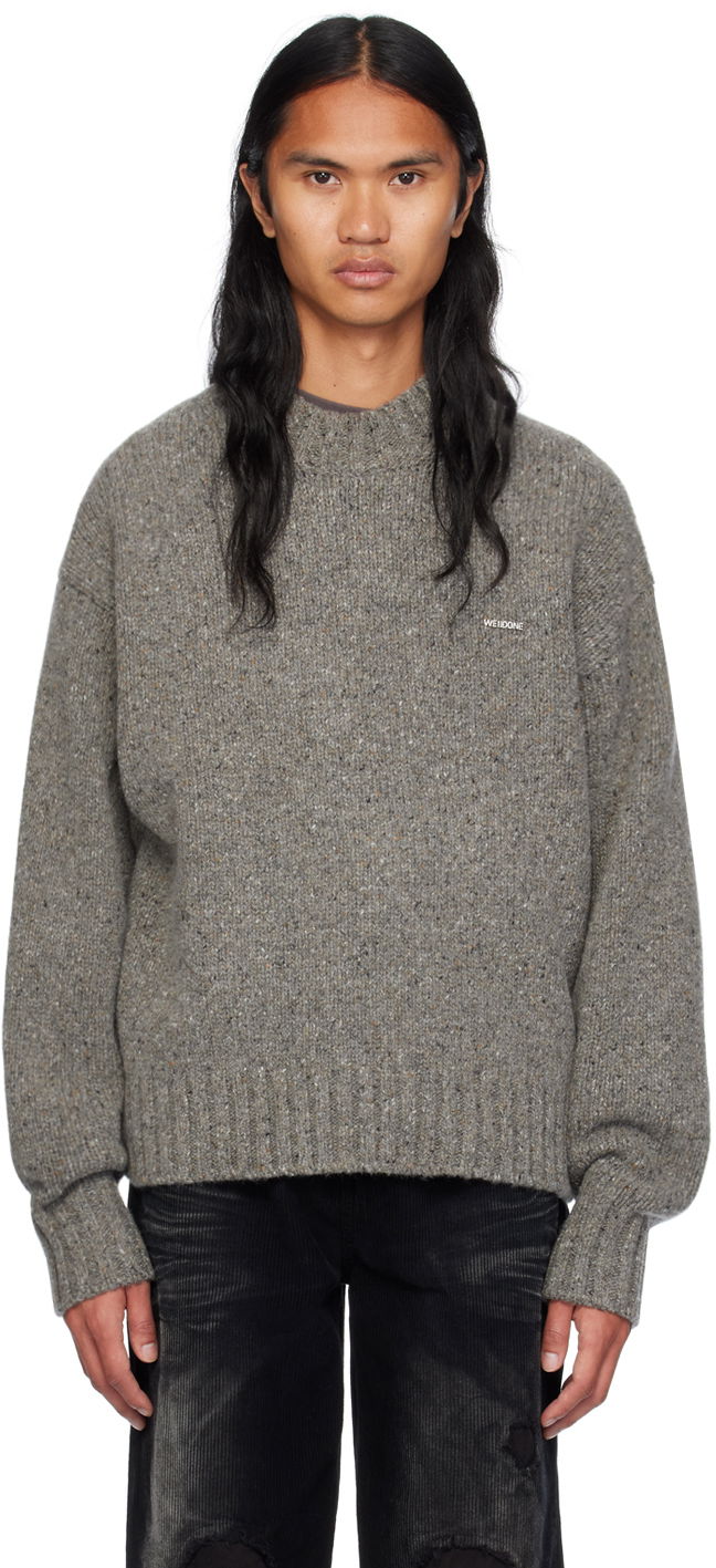 Пуловер We11done Chunky Knit Sweater Сиво | WD-KT2-24-626-U-DG, 0