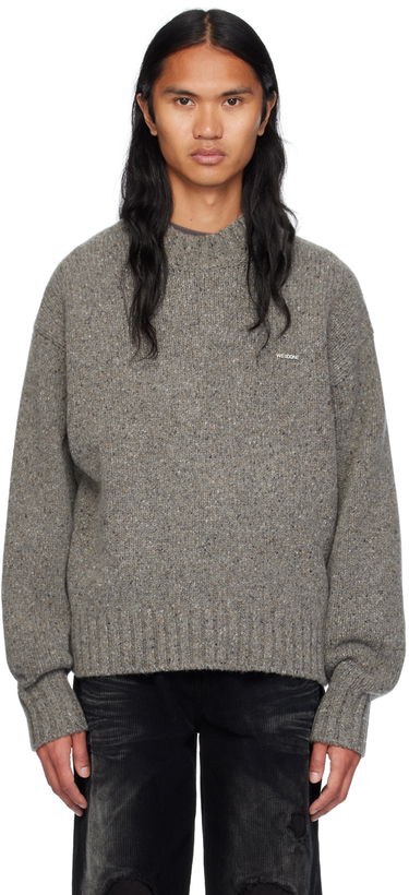 Пуловер We11done Chunky Knit Sweater Сиво | WD-KT2-24-626-U-DG, 0