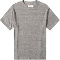 Тениска Officine Générale Officine Generale Mini Stripe T-Shirt "Ecru/Heather" Сиво | S23-MTEE-203, 1