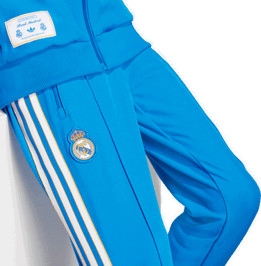 Панталони adidas Performance Real Madrid Terrace Icons Синьо | JY1085, 2