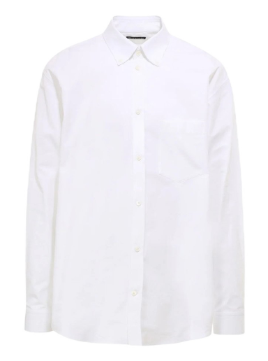 Риза Balenciaga Sponsor Logo Shirt Бяло | 642291TYB189000