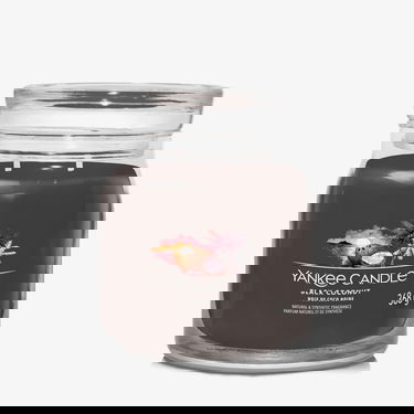Свещи Yankee Candle Signature Medium Jar Candle - Black Coconut Кафяво | 40504, 0