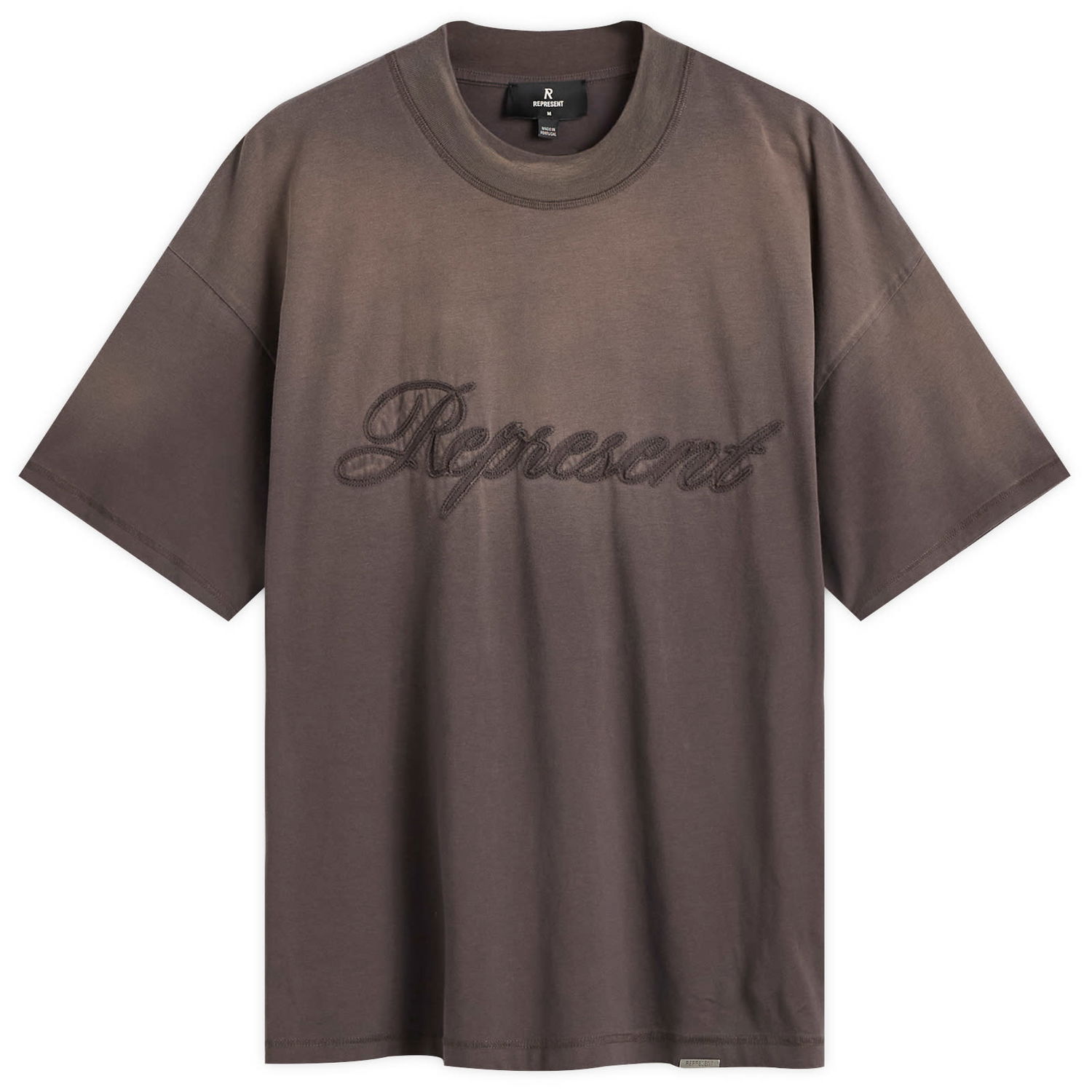 Тениска Represent Clo Rep Reverse Applique T-Shirt Кафяво | MLM100161-17, 0