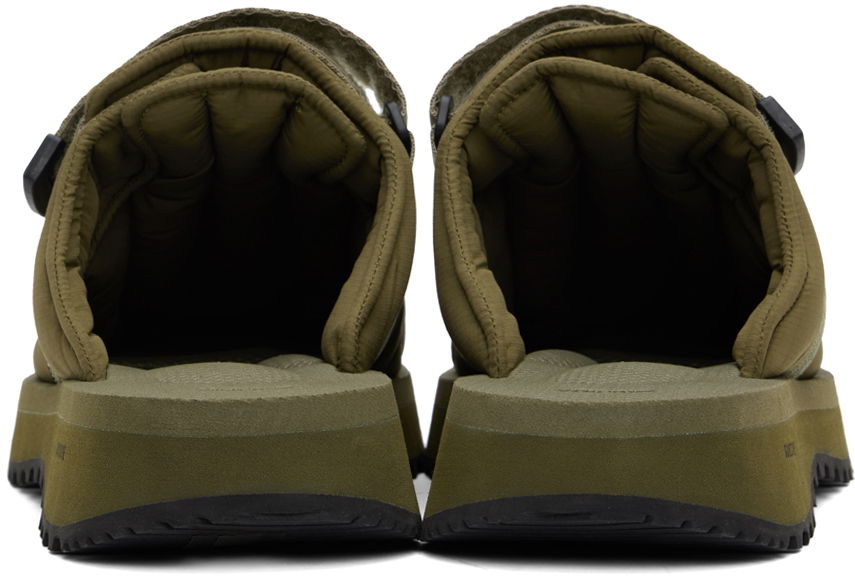 Облекло SUICOKE Suicoke ZAVO-PUFFab Slippers Зелено | OG-072PUFF-TRab, 1