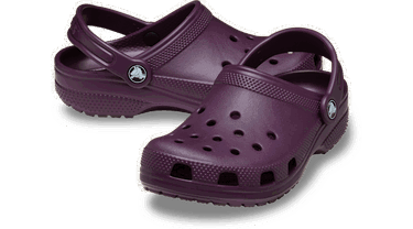Кецове и обувки Crocs Kids' Classic Clogs Лилаво | 206991-5CQ, 1