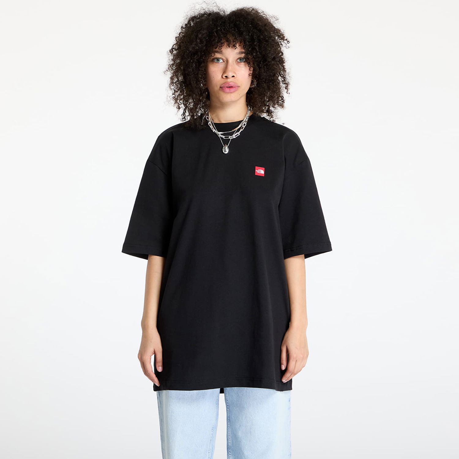 Тениска The North Face The North Face Axys Oversized Short Sleeve T-Shirt Черно | NF0A8C1RJK31, 1