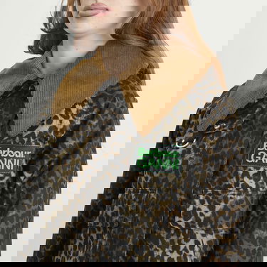 Палта Barbour Barbour x GANNI Leopard Print Hooded Wax Coat Многоцветен | LWX1529BK11, 5