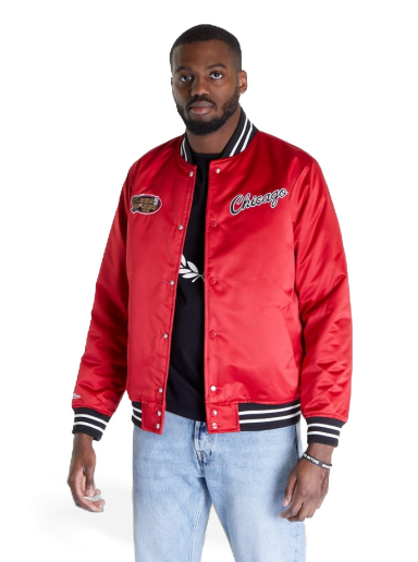 Heavyweight Satin Chicago Bulls Jacket