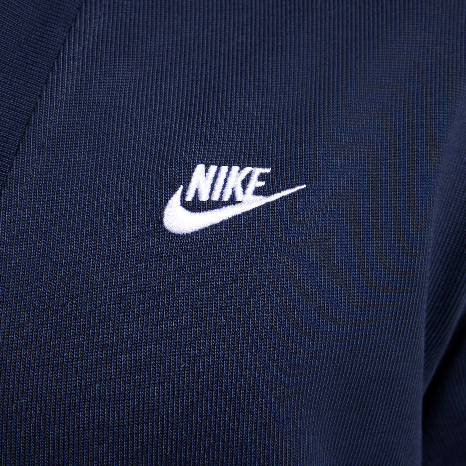 Пуловер Nike Club Cardigan Тъмно синьо | FN3898-451, 1