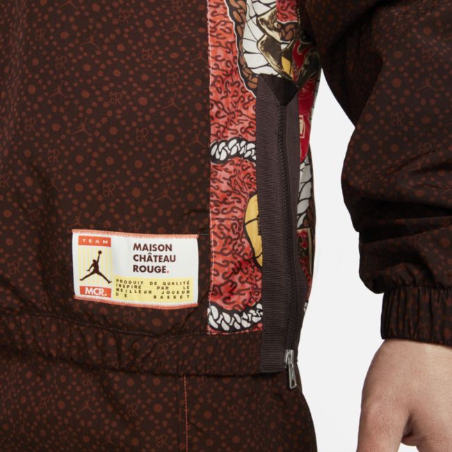 Яке Jordan Maison Château Rouge x Woven Jacket Бургунди | DO4092-226, 1