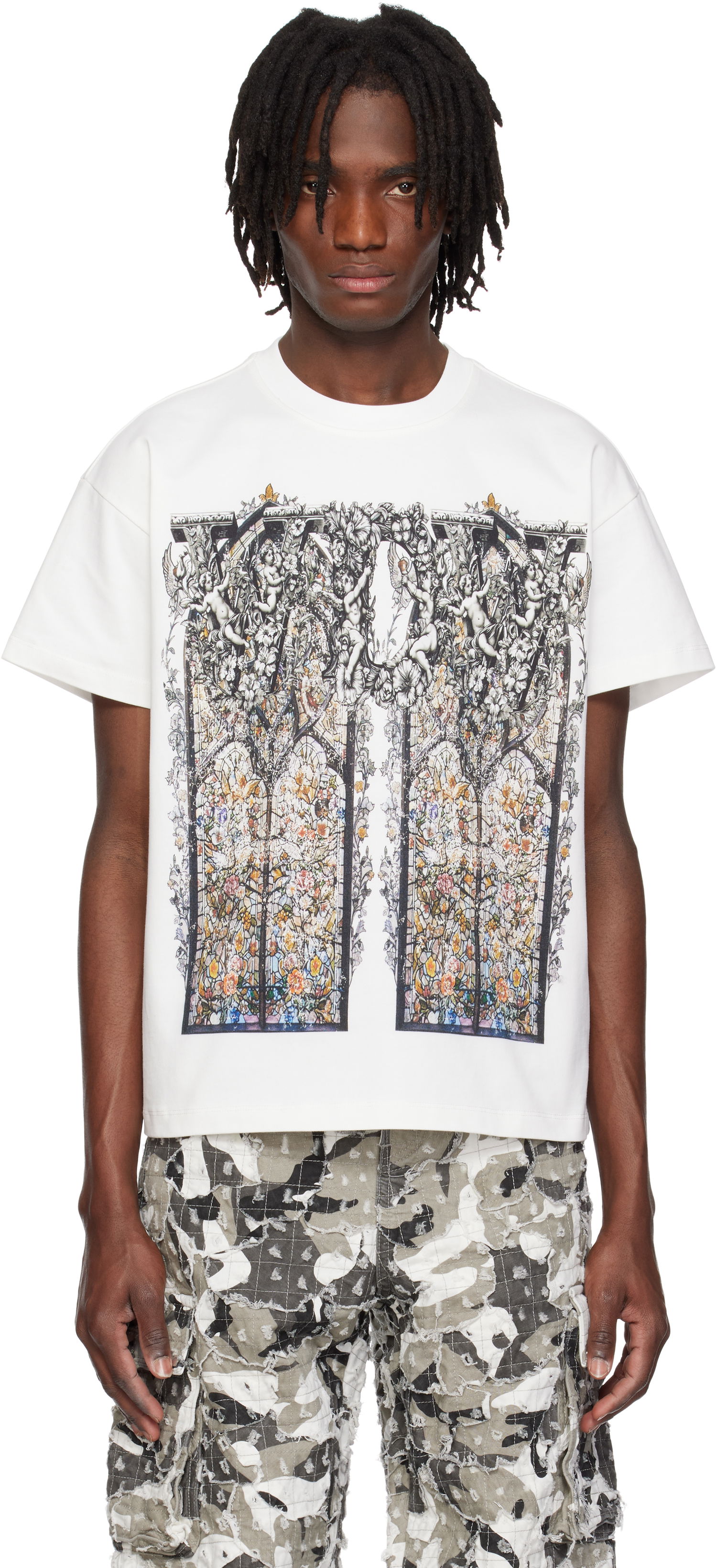 Тениска Who Decides War Who Decides War Ignatius Graphic Short Sleeve T-Shirt Бяло | 1110280001SS25, 0