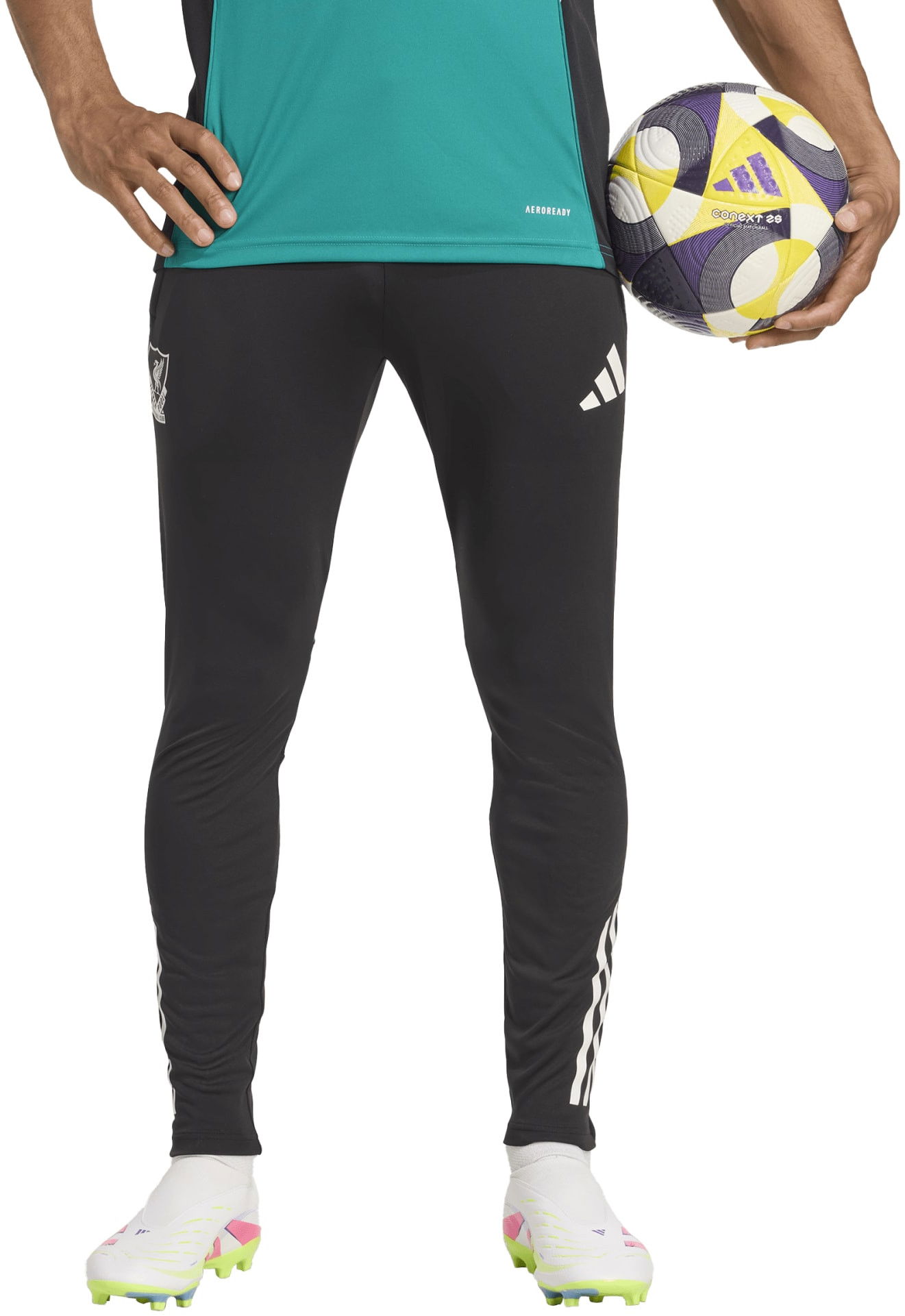 Спортни панталони adidas Originals Liverpool FC European Training Pants 2025/26 Черно | jv9006, 1