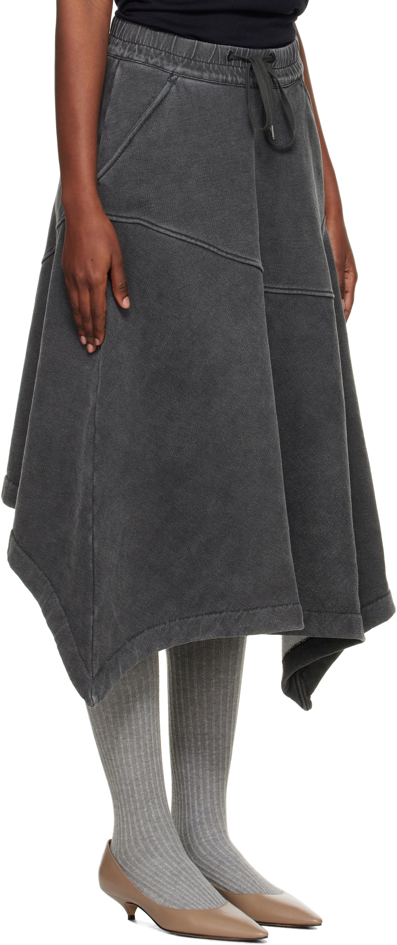 Пола OUR LEGACY Lounge Midi Skirt Сиво | W4256LF, 1