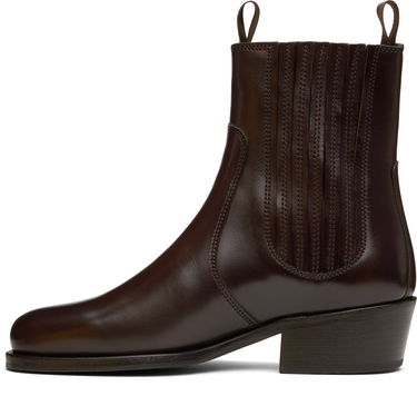 Облекло LEMAIRE Lemaire Leather Chelsea Boots Кафяво | FO0149 LL0106, 2