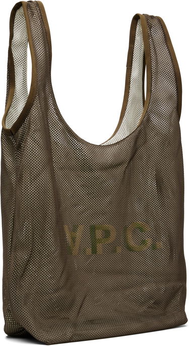 Голяма пазарска чанта A.P.C. Rebound Shopping Tote Bag Бяло | PSAEU-H61679, 4
