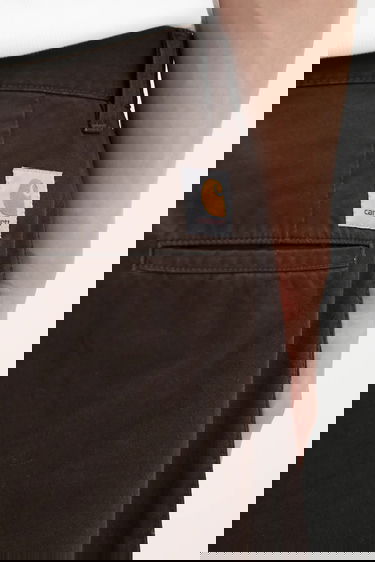 Панталони Carhartt WIP Cotton Wide-Leg Brady Pant Кафяво | I035655.4706, 3