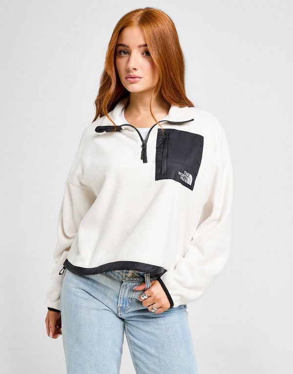 Суитчър The North Face The North Face Hanagita 1/4 Zip Fleece Бяло | NF0A8FY6QLI1, 1
