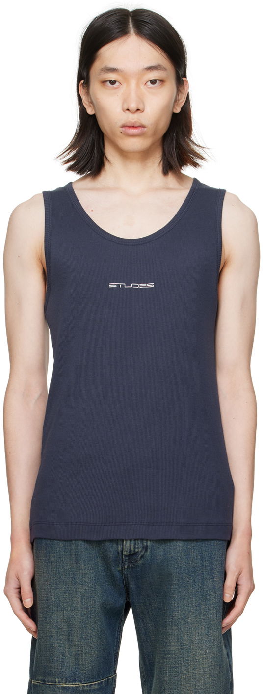 Потник Études Pippen Tank Top Тъмно синьо | E24MM161A03244