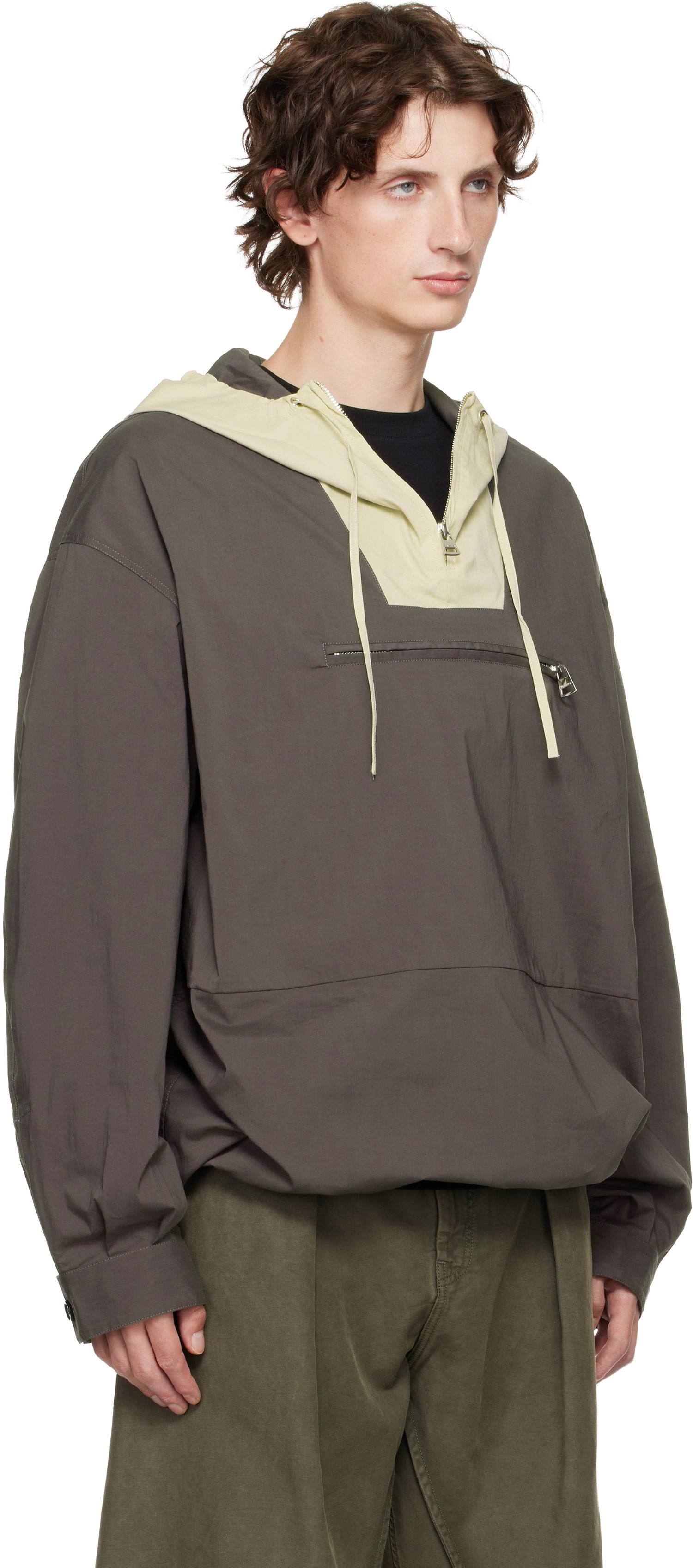 Ветровка JW Anderson JW Anderson Contrast Hood Jacket Многоцветен | JK0392-PG1838, 1