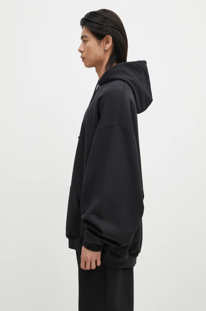 Суитчър VETEMENTS Embroidered Logo Hoodie Черно | UA66HD780B, 1