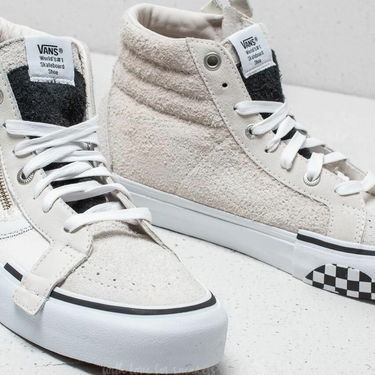 Кецове и обувки Vans Cut & Paste SK8-Hi Cap LX Бяло | VN0A3TKMUC0, 5