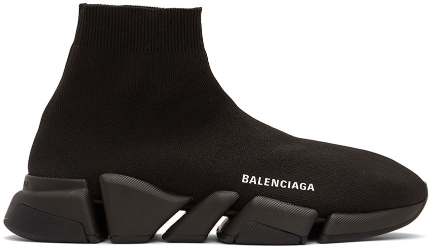 Кецове и обувки Balenciaga Speed 2.0 Sneakers Черно | 617239-W1701-1013, 0