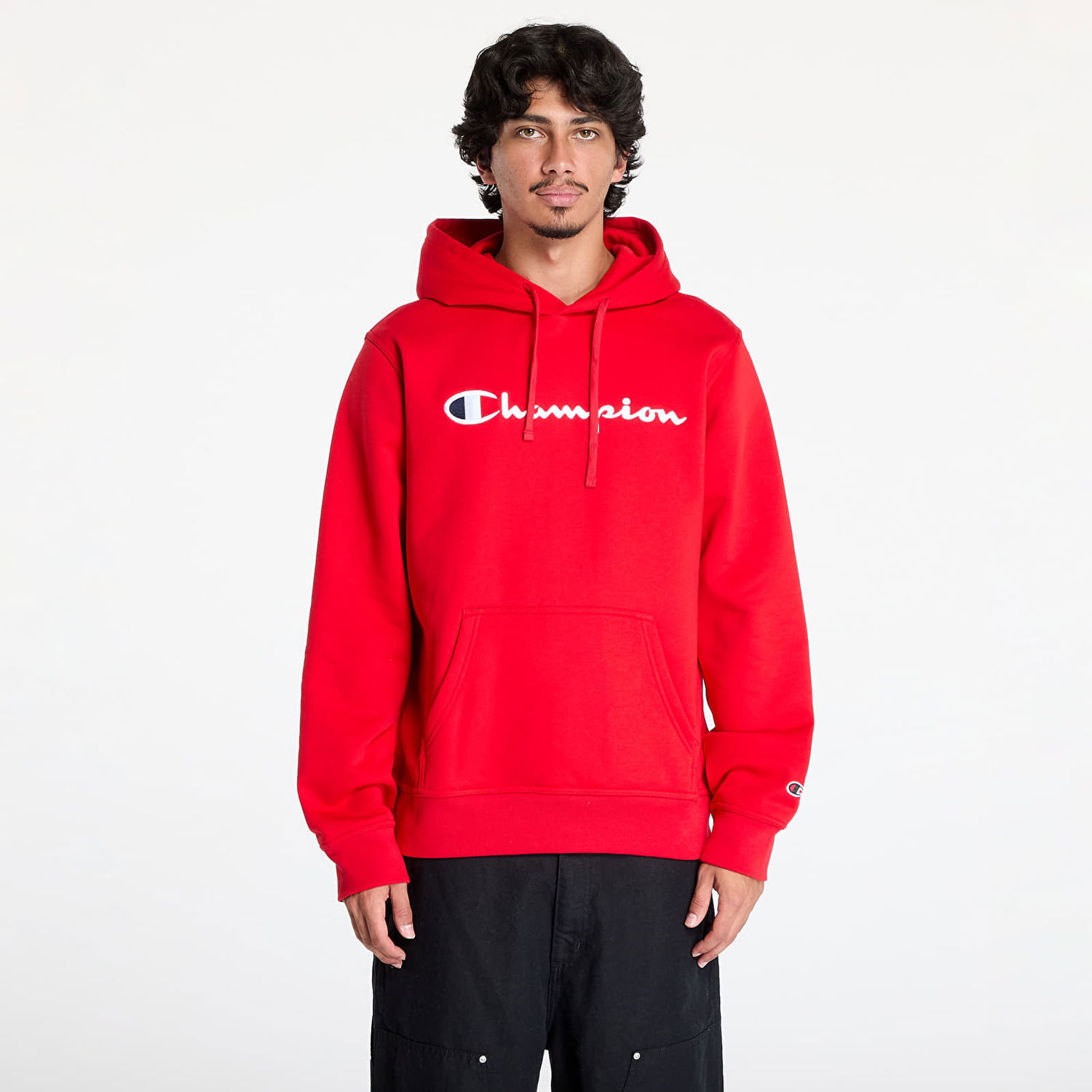 Суитчър Champion Sweatshirt Hooded Sweatshirt Red XL Розово | 220253 CHA RS054, 0