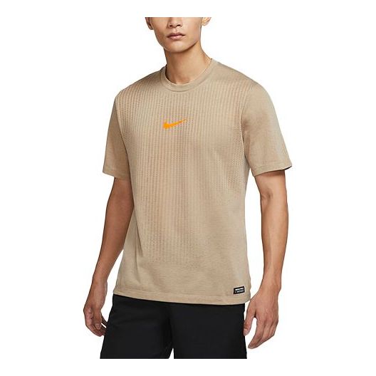Тениска Nike Pro Dri-FIT Adv Training Short Sleeve T-Shirt Бежово | DD1704-247