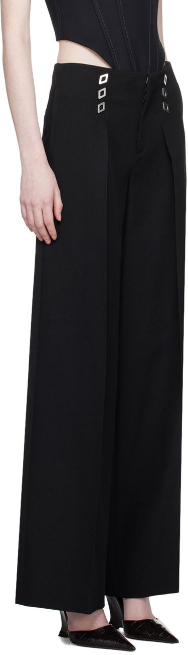 Панталони Dion Lee Diamond Stud Trousers Черно | C2160F23, 1