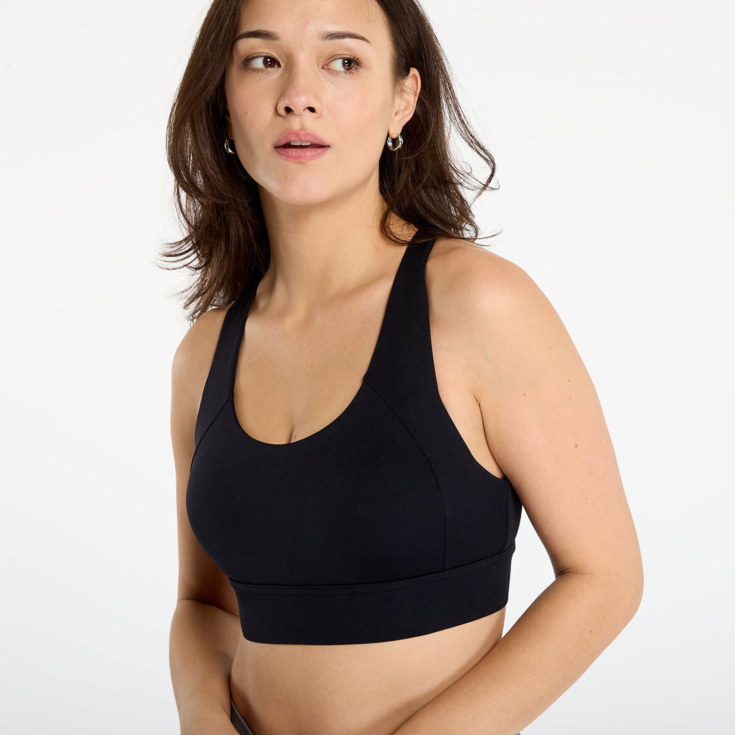 Сутиен Urban Classics Sports Bra Черно | TB7805-00007, 1
