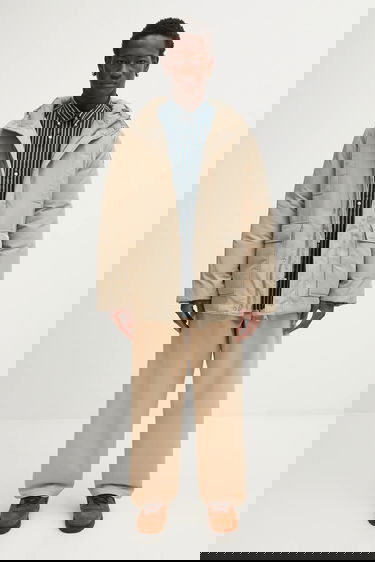 Парка MAISON KITSUNÉ Quilted Parka Бежово | PM02212WW9070, 5