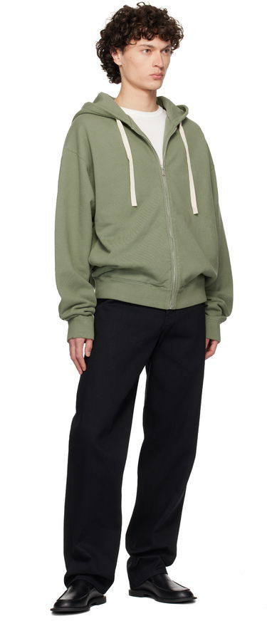 Суитчър Jil Sander Jil Sander Zipped Hoodie Зелено | J47HG0106_J20295, 3