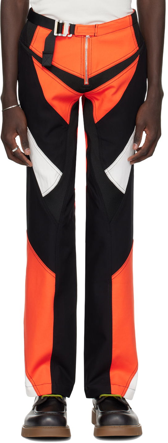 Карго панталони Dion Lee Panel Moto Trousers Оранжево
 | C2127S23, 0