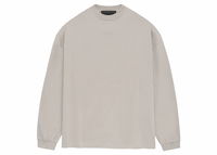 Essentials LS Tee Silver Cloud