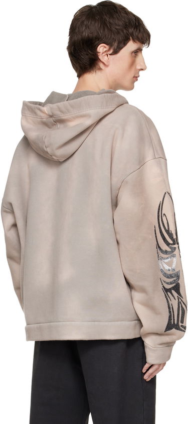 Суитчър Who Decides War Who Decides War Winged Zip Up Hoodie Бежово | 1110650021FW25, 2