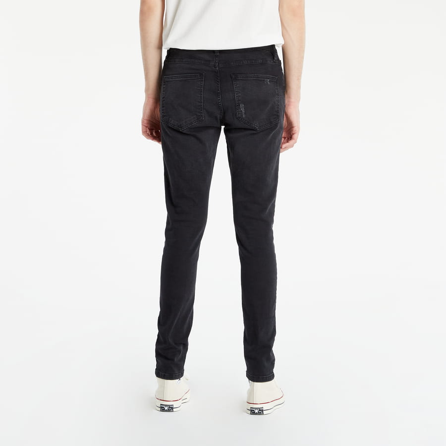 Дънки Urban Classics Real Heavy Destroyed Washed Jeans Черно | TB4661-Black, 1