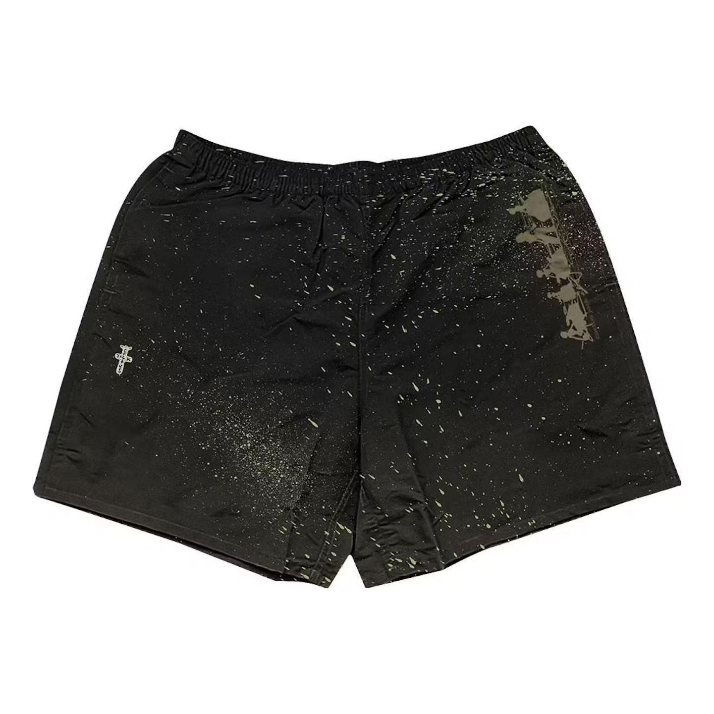 Къси панталони Cactus Jack by Travis Scott Travis Scott Cactus Jack Splatter Shorts Черно | CJOL-PS06, 0