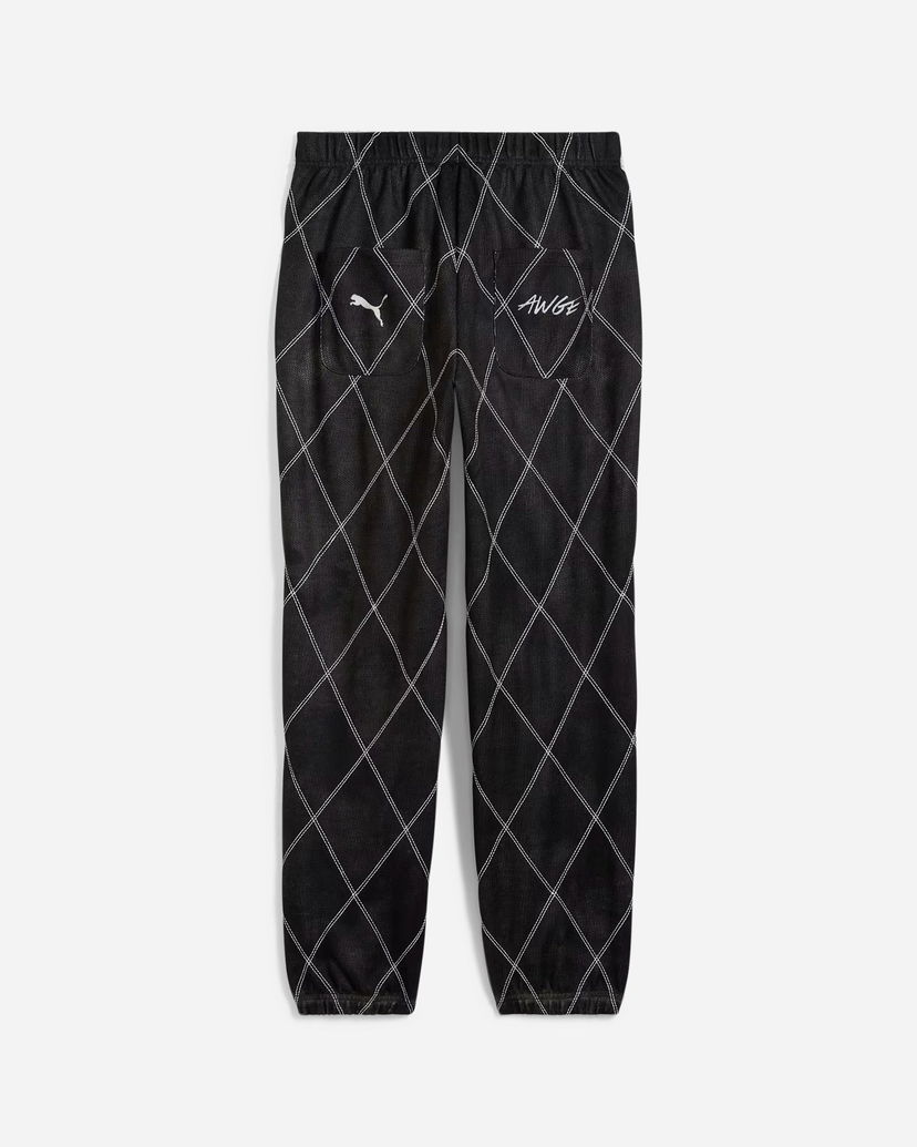 Спортни панталони Puma A$AP Rocky Quilted Sweatpants Черно | 631124-01