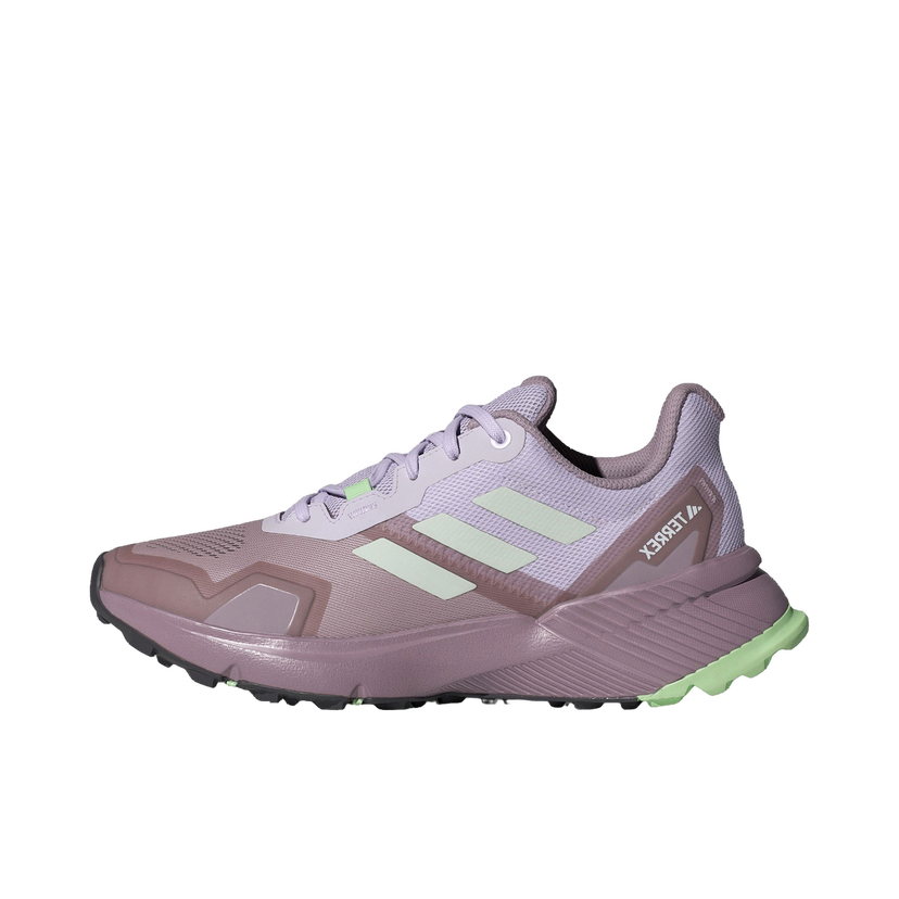 На открито adidas Performance Terrex Soulstride Trail Preloved Fig Crystal Jade Semi Green Spark W Лилаво | ID7762